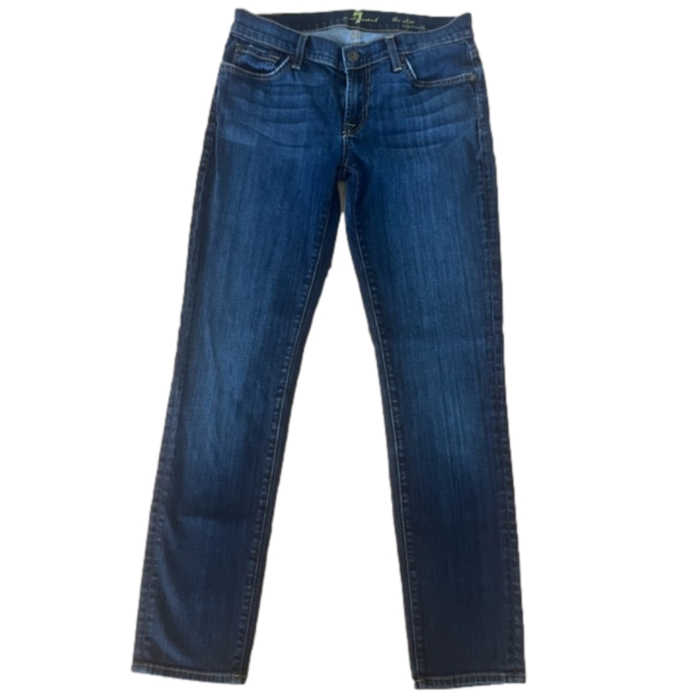 7 For Mankind The Slim Cigarette Jeans Size 28